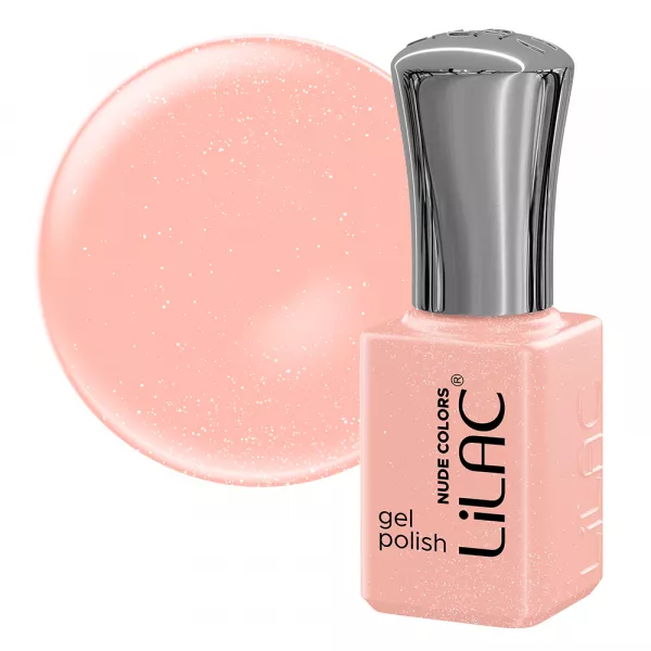 Oja semipermanenta Lilac, nude colors, 6 g, 17, baby pink nude
