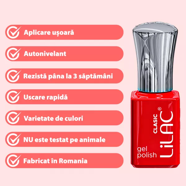 Oja semipermanenta Lilac, nude colors, 6 g, 19, champagne nude