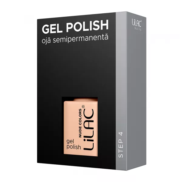 Oja semipermanenta Lilac, nude colors, 6 g, 19, champagne nude
