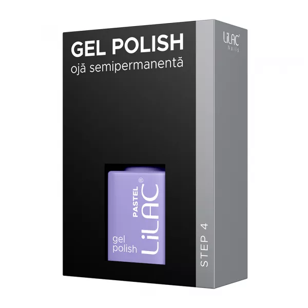 Oja semipermanenta Lilac, pastel colors, 6 g, 37, lavander