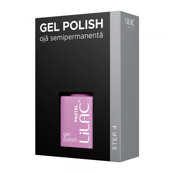 Oja semipermanenta Lilac, colectia Pastel colors, 6 g, 38, Rosse