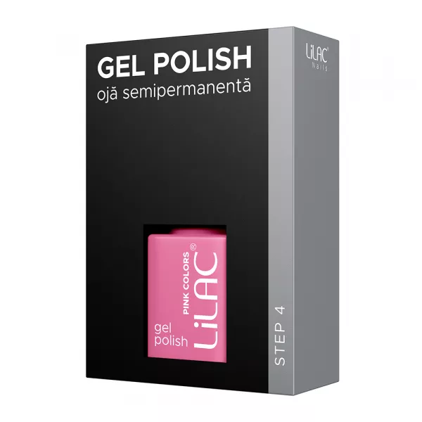 Oja semipermanenta Lilac, pink colors, 6 g, 62, bubblegum pink