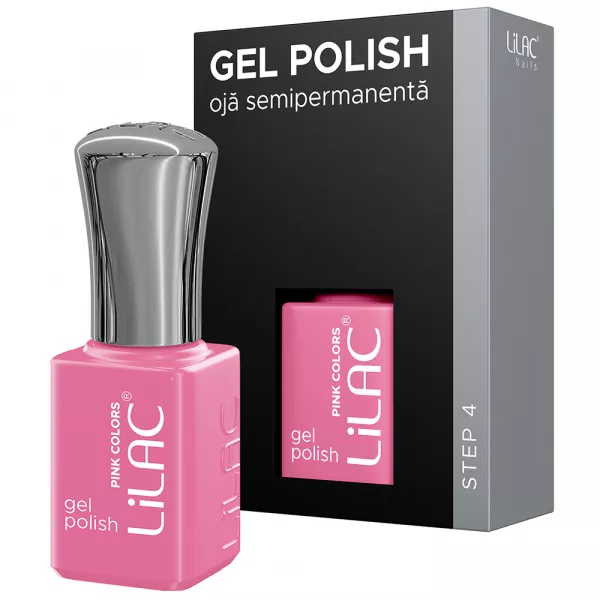 Oja semipermanenta Lilac, pink colors, 6 g, 62, bubblegum pink