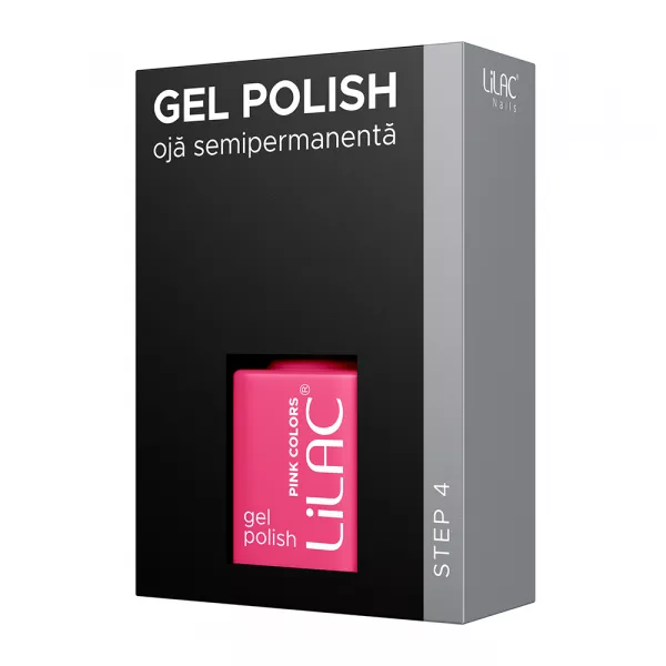 Oja semipermanenta Lilac, pink colors, 6 g, 64, shocking pink
