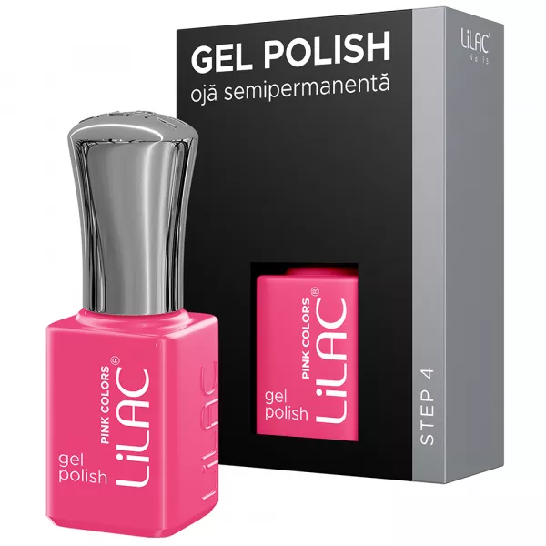 Oja semipermanenta Lilac, pink colors, 6 g, 64, shocking pink