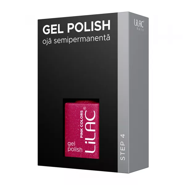 Oja semipermanenta Lilac, pink colors, 6 g, 68, party pink