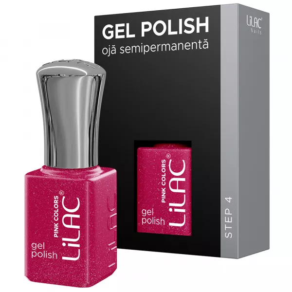 Oja semipermanenta Lilac, pink colors, 6 g, 68, party pink