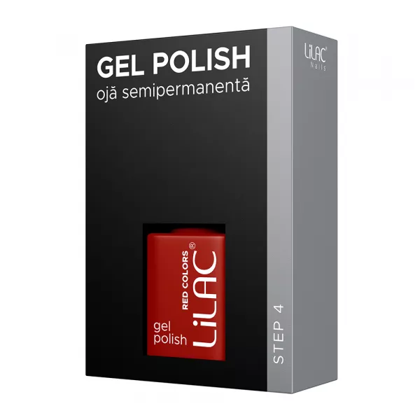 Oja semipermanenta Lilac, colectia Red colors, 6 g, 23, Blood Red