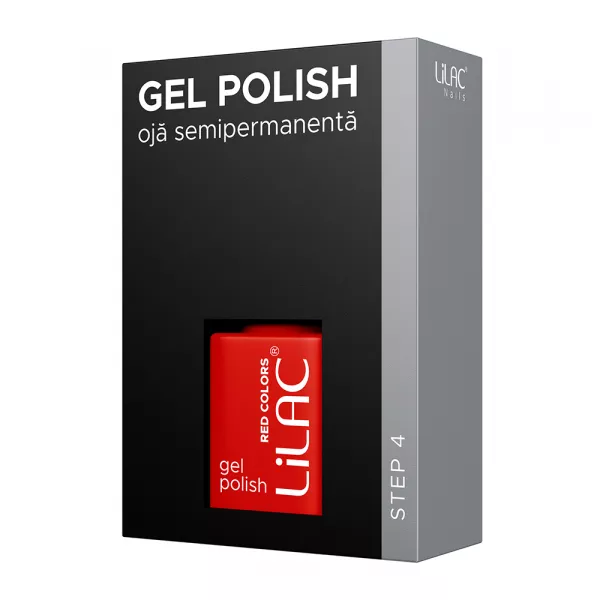 Oja semipermanenta Lilac, colectia Red colors, 6 g, 25, Ruby Red