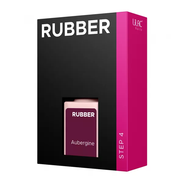 Oja semipermanenta Lilac Rubber Aubergine 6 g