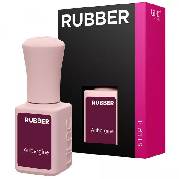 Oja semipermanenta Lilac Rubber Aubergine 6 g