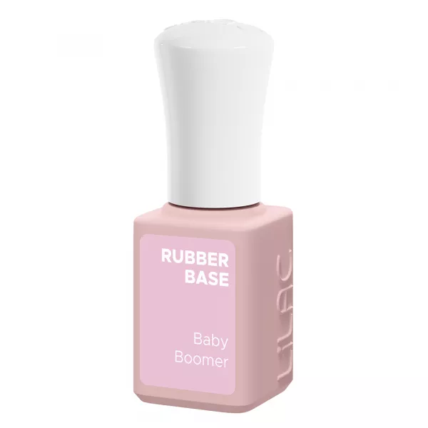 Oja semipermanenta Lilac Rubber Base, Baby Boomer, 6 g