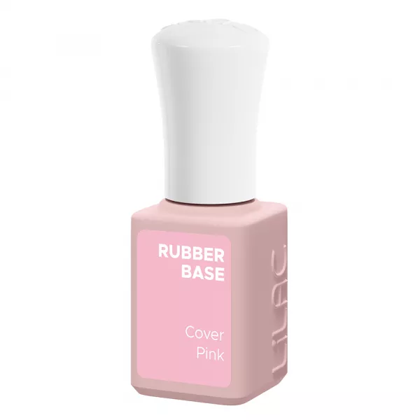 Oja semipermanenta Lilac Rubber Base, Cover Pink, 6 g