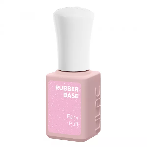Oja semipermanenta Lilac Rubber Base, Fairy Puff, 6 g
