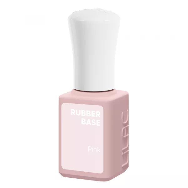 Oja semipermanenta Lilac Rubber Base, Pink, 6 g
