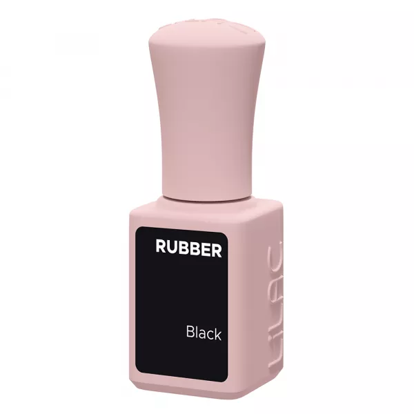 Oja semipermanenta Lilac Rubber Black 6 g