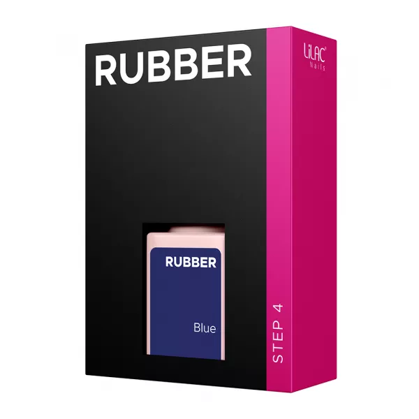 Oja semipermanenta Lilac Rubber Blue 6 g