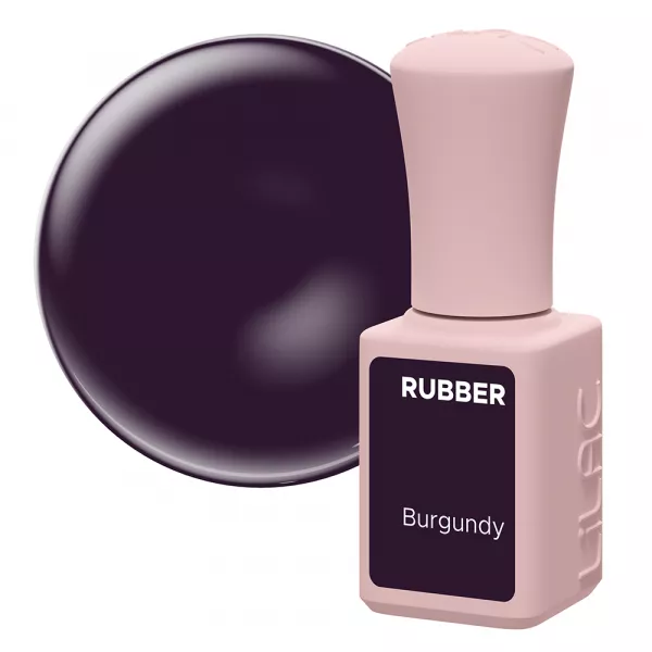 Oja semipermanenta Lilac Rubber Burgundy 6 g