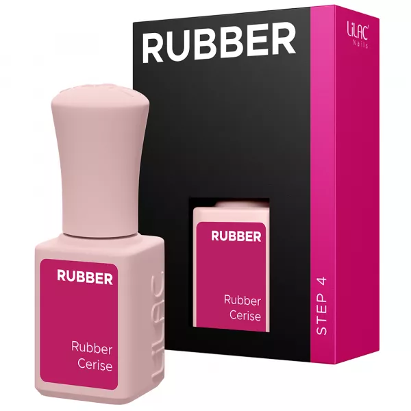 Oja semipermanenta Lilac Rubber Cerise 6 g