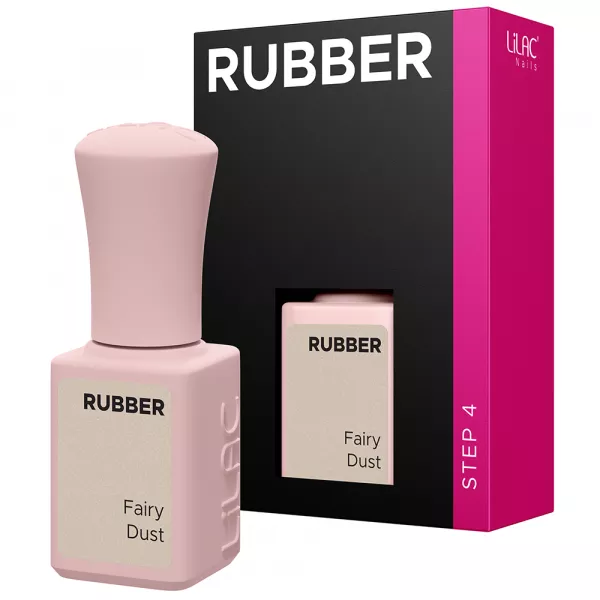 Oja semipermanenta Lilac Rubber Fairy Dust 6 g
