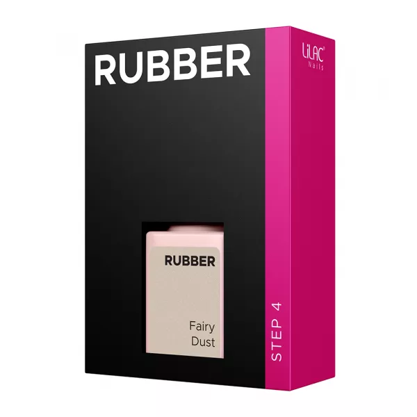 Oja semipermanenta Lilac Rubber Fairy Dust 6 g