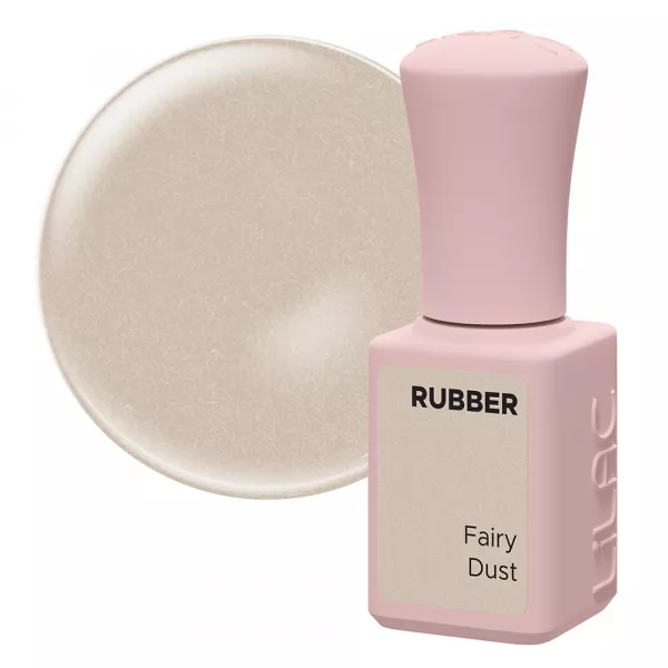 Oja semipermanenta Lilac Rubber Fairy Dust 6 g