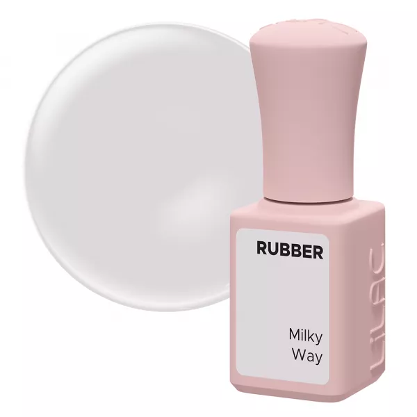 Oja semipermanenta Lilac Rubber Milky Way 6 g