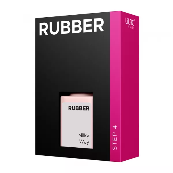 Oja semipermanenta Lilac Rubber Milky Way 6 g
