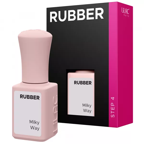 Oja semipermanenta Lilac Rubber Milky Way 6 g