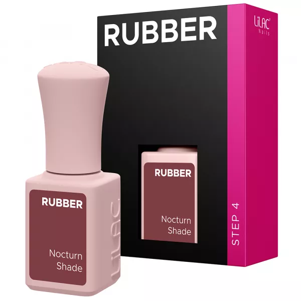 Oja semipermanenta Lilac Rubber Nocturn Shade 6 g