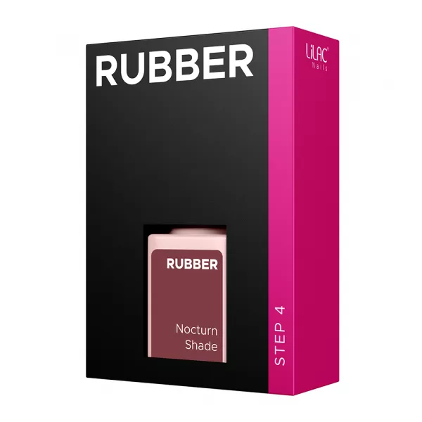 Oja semipermanenta Lilac Rubber Nocturn Shade 6 g