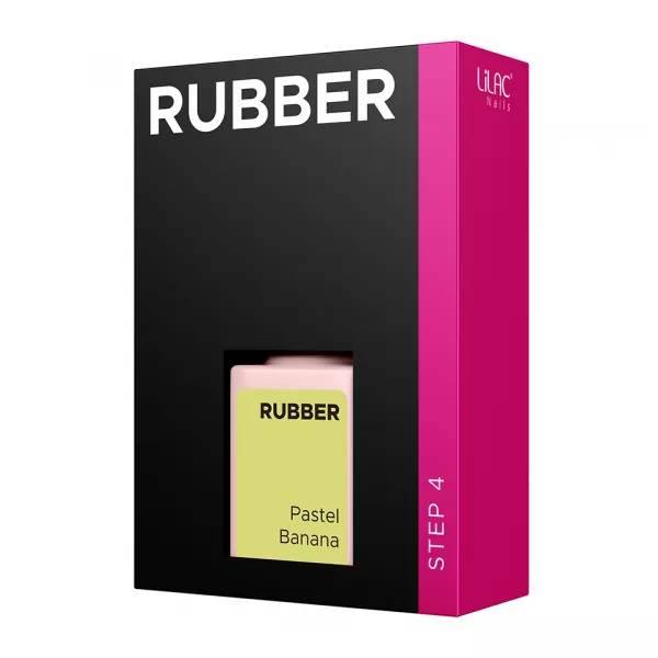 Oja semipermanenta Lilac Rubber Pastel Banana 6 g