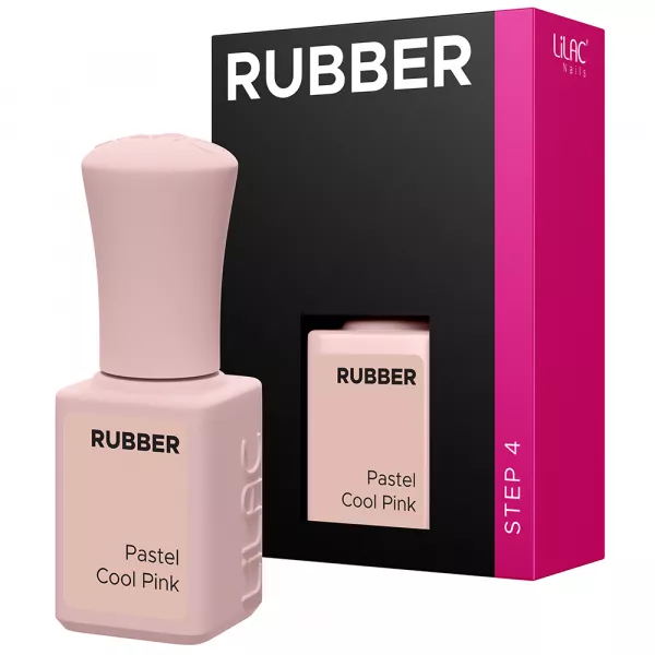 Oja semipermanenta Lilac Rubber Pastel Cool Pink 6 g