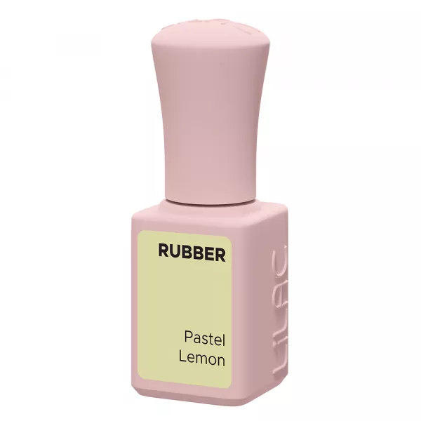 Oja semipermanenta Lilac Rubber Pastel Lemon 6 g