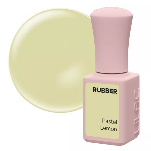 Oja semipermanenta Lilac Rubber Pastel Lemon 6 g