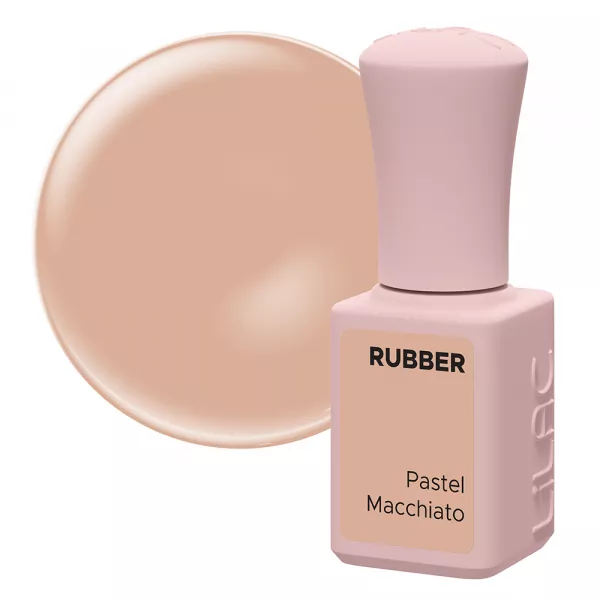 Oja semipermanenta Lilac Rubber Pastel Macchiato 6 g