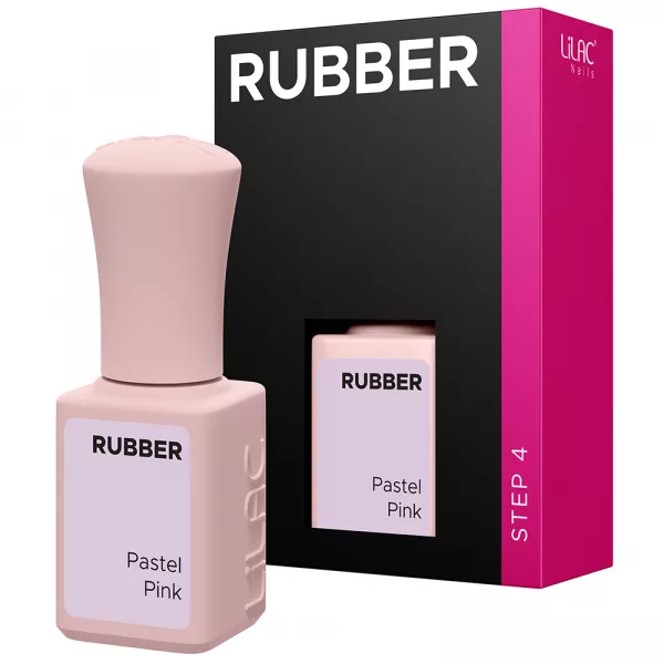 Oja semipermanenta Lilac Rubber Pastel Pink 6 g
