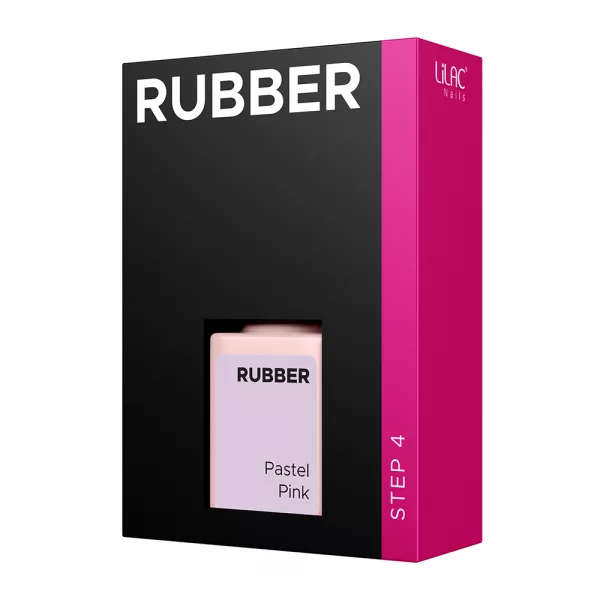 Oja semipermanenta Lilac Rubber Pastel Pink 6 g