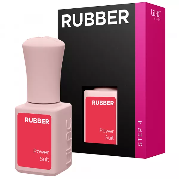Oja semipermanenta Lilac Rubber Power Suit 6 g