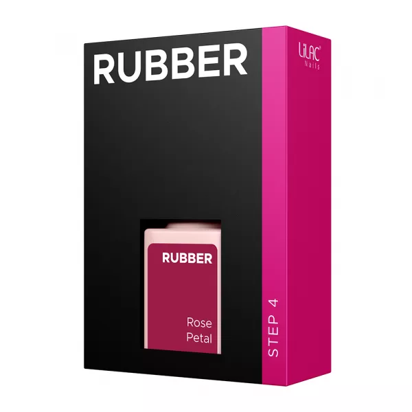 Oja semipermanenta Lilac Rubber Rose Petal 6 g