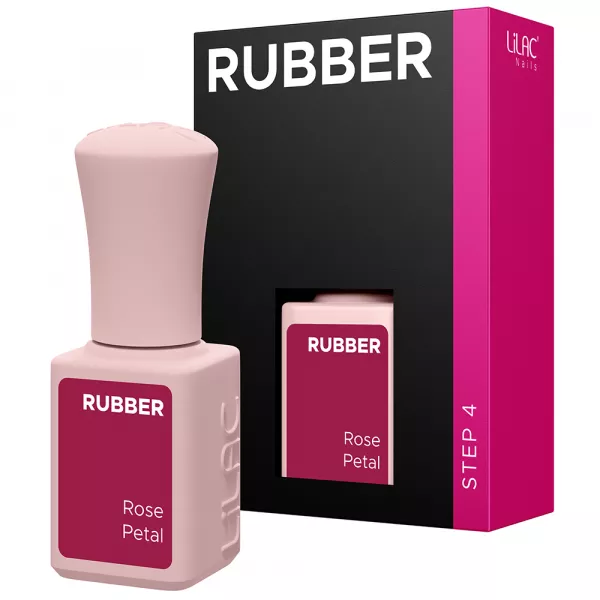 Oja semipermanenta Lilac Rubber Rose Petal 6 g