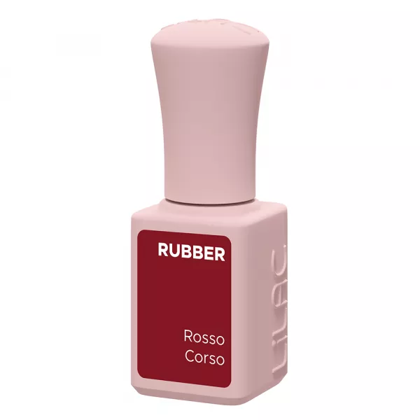 Oja semipermanenta Lilac Rubber Rosso Corso 6 g