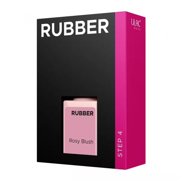 Oja semipermanenta Lilac Rubber Rosy Blush 6 g