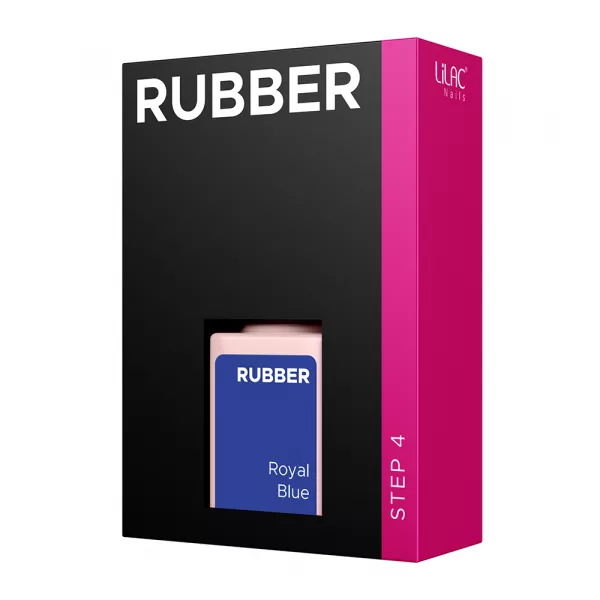 Oja semipermanenta Lilac Rubber Royal Blue 6 g