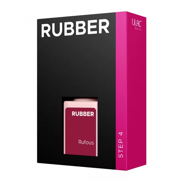 Oja semipermanenta Lilac Rubber Rufous 6 g