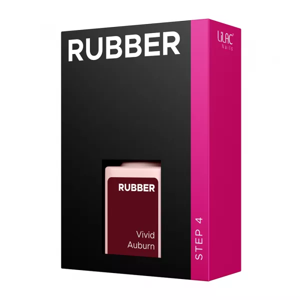 Oja semipermanenta Lilac Rubber Vivid Auburn 6 g