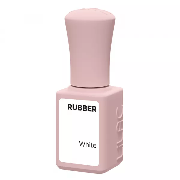 Oja semipermanenta Lilac Rubber White 6 g