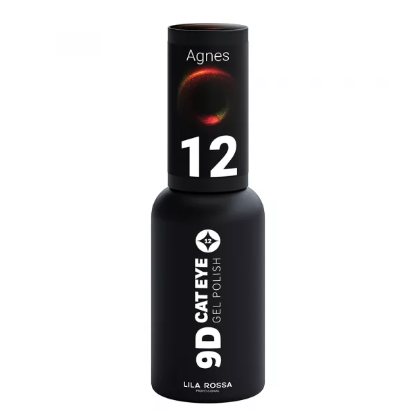 Oja semipermanenta Lila Rossa, 9D Cat Eye, 7g, Agnes