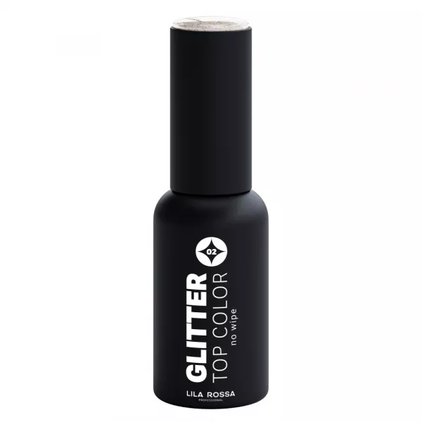 Oja semipermanenta Lila Rossa, Glitter top color, Galaxy, 7 ml