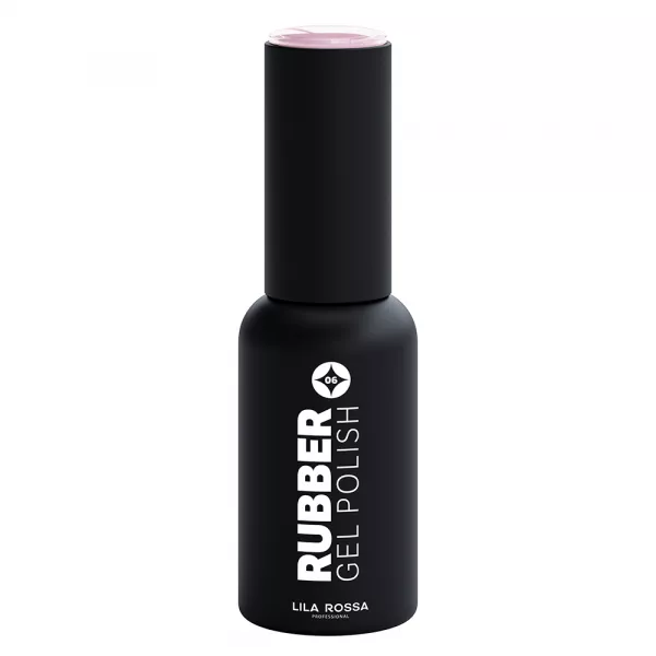 Oja semipermanenta, Lila Rossa, Rubber, 006 soft tulip lucios, 7 ml